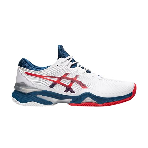 Asics Court Ff 2 Clay Mako Blue White Editorialist