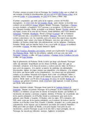 Historia De Nicaragua Pdf