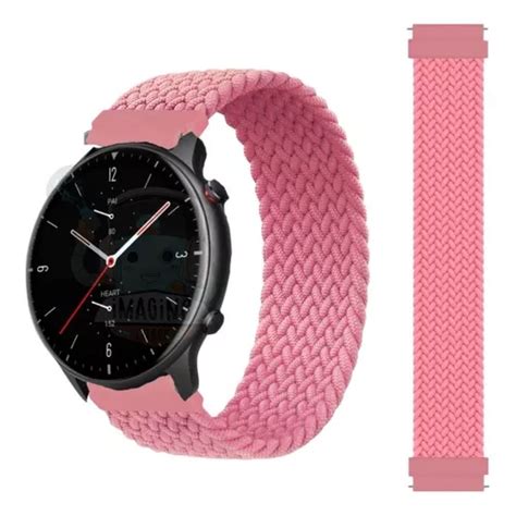 Pulseira Tran Ada Nylon El Stica Tam Nico Para Amazfit Gtr Mercadolivre