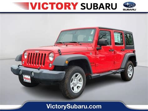 Used 2017 Jeep Wrangler Unlimited Sport For Sale 25495 Victory Lotus Stock Hl533879