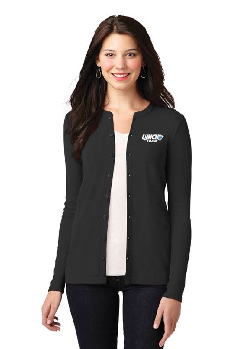 Port Authority® Ladies Concept Stretch Button Front Cardigan Lm1008