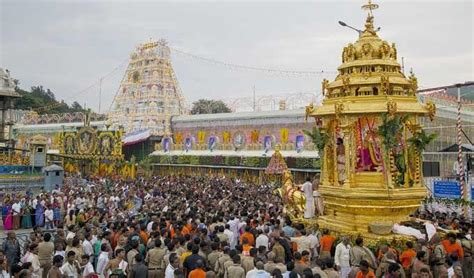 PHOTOS Tirumala Srivari Swarna Rathotsavam 2018