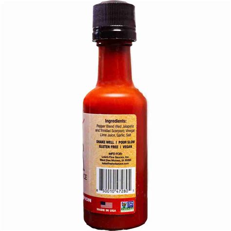 Lolas Fine Hot Sauce Trinidad Scorpion Oz Soups Online