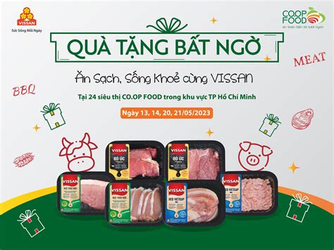 ĂN SẠCH SỐNG KHỎE CÙNG LỄ HỘI THỊT SẠCH VISSAN THÁNG 05 NĂM 2023