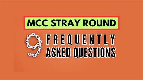 Frequently Asked Questions About Mcc Stray Round Youtube