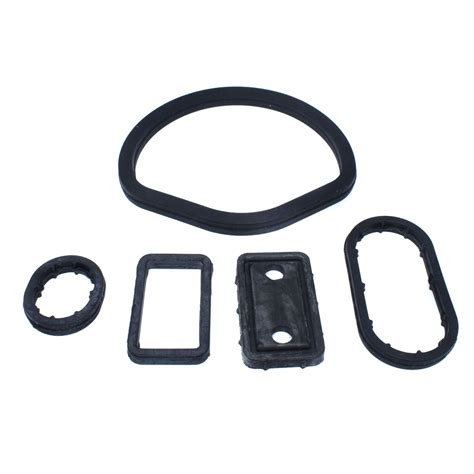 Pcs Engine Oil Cooler Seal Ring Gasket Set For Benz W W W