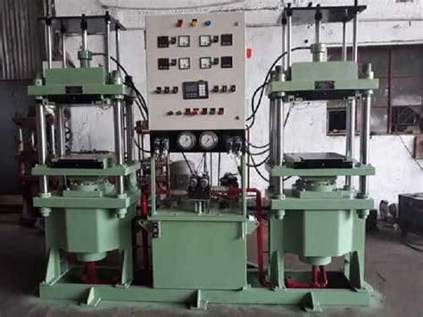 16 X 16 Inch Double Station Compression Moulding Press 100 Tons At Rs