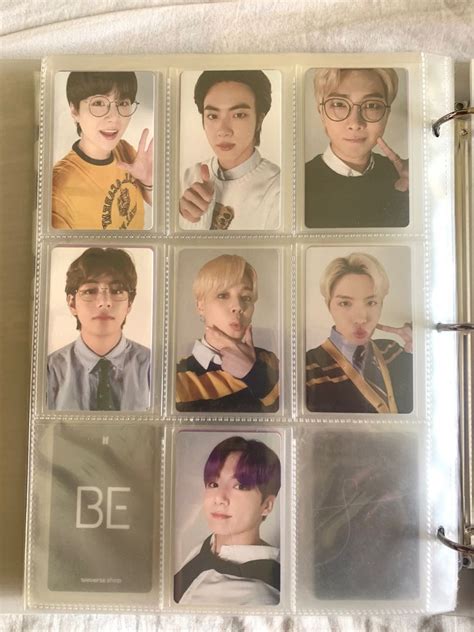 Set Bts Deco Kit Ot Photocard Set Double Sided Non Random Pc On