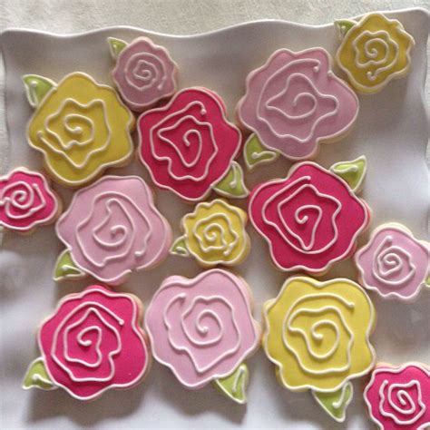 Flower Shaped Sugar Cookies