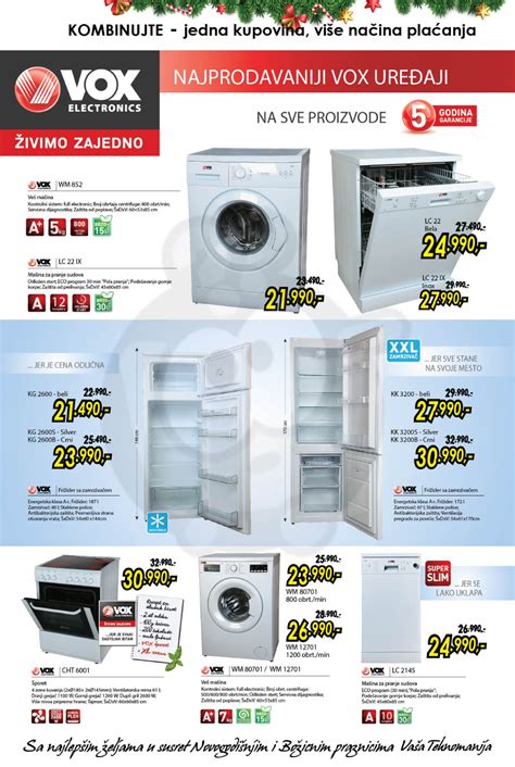 Tehnomanija Katalog Akcija Bela Tehnika 01.01. - 31.01.2015. | Kuda u ...