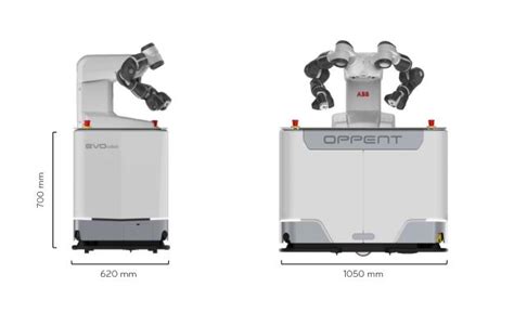 BASE MOBILE ROBOT AGV AMR ROBOT COLLABORATIF EVO COBOT 2 OPPENT YUMI