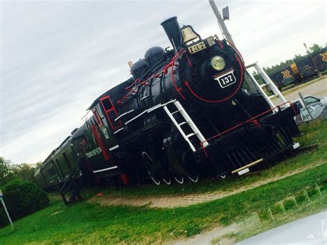 Original Polar Bear Express Or Just Random Train In Front Of Station