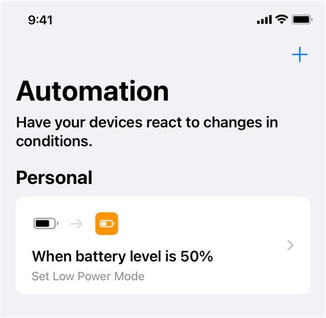 How To Auto Enable Low Power Mode When Iphone Reaches