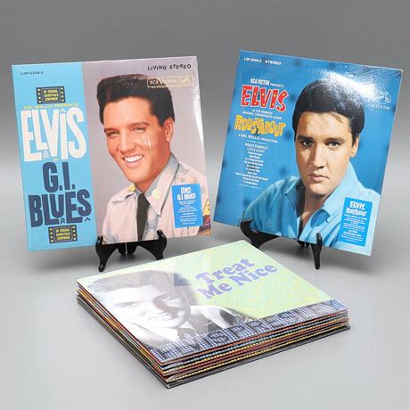 Elvis Presley Lp Samling Skivor Vrigt Vrigt Auctionet