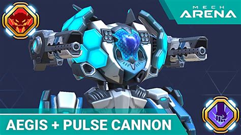 Mech Arena Aegis Pulse Cannon Youtube