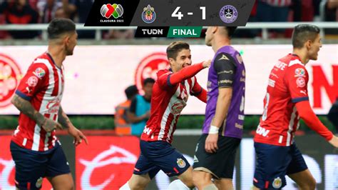 Chivas vs Mazatlán resumen goles resultado partido de jornada 17