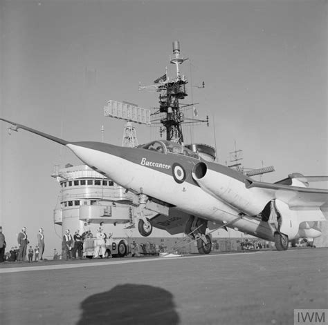 Buccaneer Trials On Hms Ark Royal February During Trials Of The