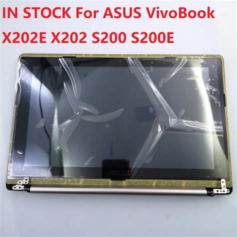 Original For Asus Vivobook X202e X202 S200 S200e Lcd Display With Touch Screen Cover Laptop