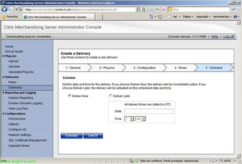 Configuración De Citrix Merchandising Server Y Distribución De Clientes