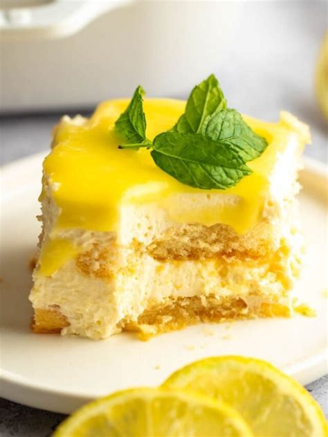 Lemon Tiramisu W Lemon Curd Rich And Delish