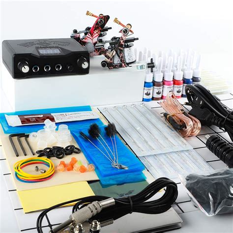 Amazon Tatooine Complete Tattoo Kit 2 Pro Machine Guns 20 Colors