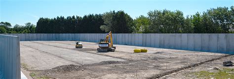 L Shaped Precast Concrete Retaining Wall CBS Retaining Walls