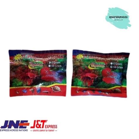 Jual CACING KERING KYOTO RAINBOW TUBIFEX WORMS 5GR PAKAN MAKANAN IKAN