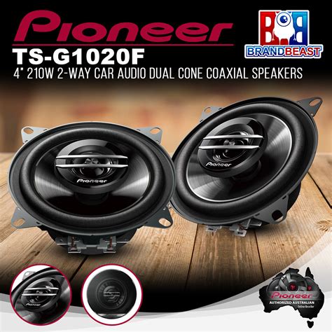 Pioneer Ts G F G Series Cm W Way Coaxial Speakers