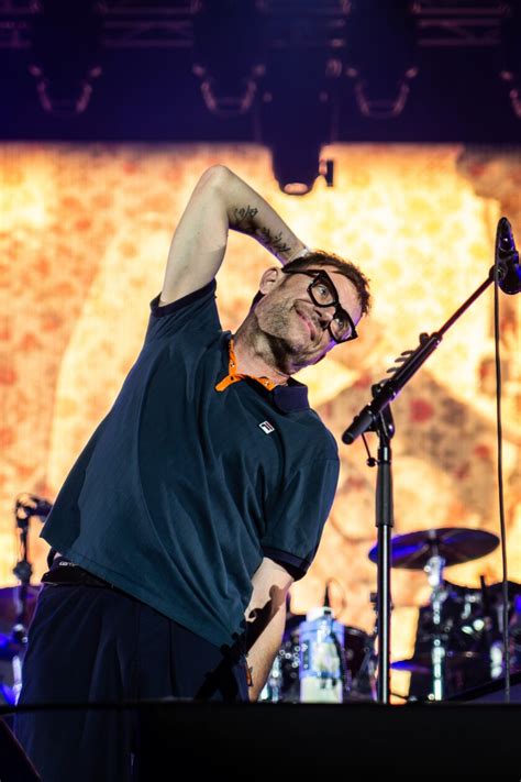 Blur Zu Scherzen Aufgelegt Damon Albarn Und Kollegen Nach