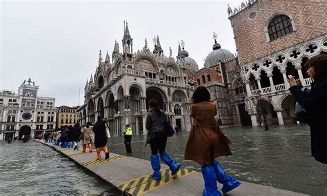 El Agua Empieza A Descender En Venecia Peri Dico Elcaribe