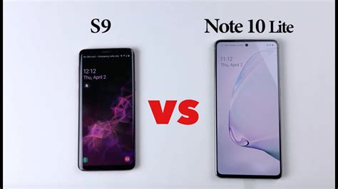 Samsung Note 10 Lite Vs S9 Speed Test Youtube