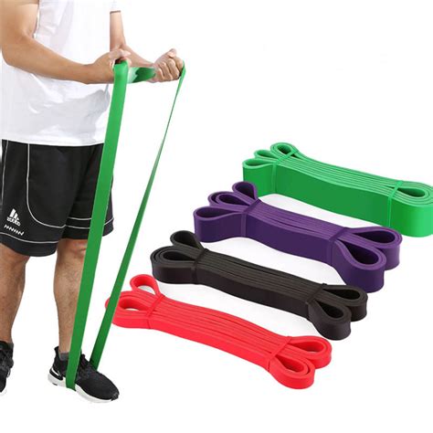 Mm Workout Pure Latex Loop Resistance Bands Set Mm For Gym Fitness