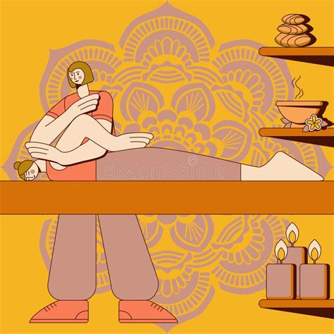 Massage Technique Stock Illustrations 678 Massage Technique Stock