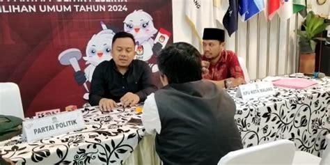 Pendaftaran Calon Legislatif Di Malang Sepi Ini Penyebabnya