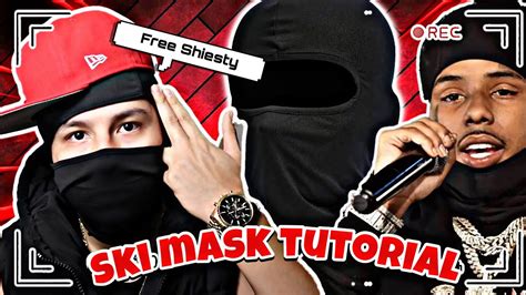 How To Wear A Pooh Shiesty Ski Mask The Right Way Youtube