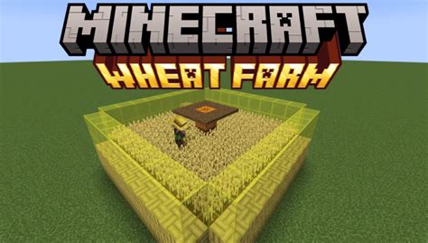 Comment Cr Er Une Ferme De Bl Dans Minecraft Tech Tribune France