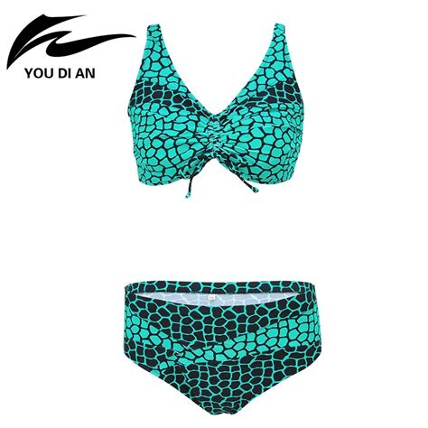 Sexy Puls Size Women Swimwear Brazilian High Waist Bikinis Push Up