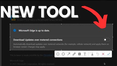 How To Enable Use New Screenshot Tool In Microsoft Edge Youtube