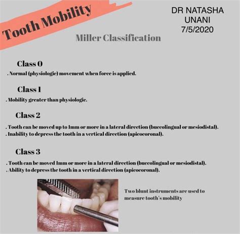 Tooth Mobility Classification Dentowesome