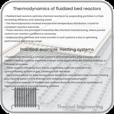 Thermodynamics Of Fluidized Bed Reactors