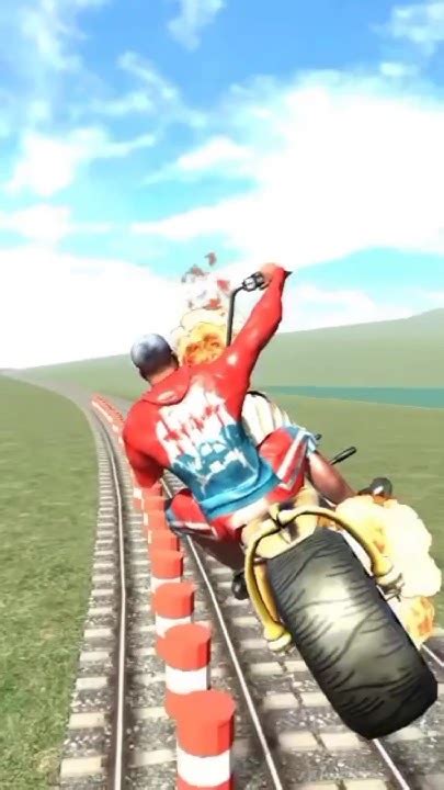 😭😭😭 Train Accident New Experiment Indian Bike Driving 3d Shorts