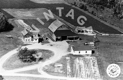 Vintage Aerial Maine Aroostook County 1965 48 OAR 14