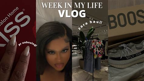 Maintenance Vlog Nails Pedi Lashes New Wig Zara Haul Pr