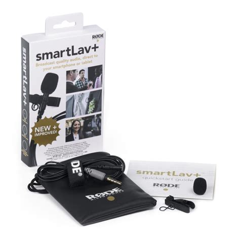 Rode Smartlav Lavalier Mic With Trrs Jack Visual Focus