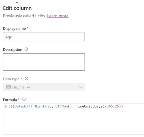 Formula Column Synapse Link For Dataverse Joe Gill