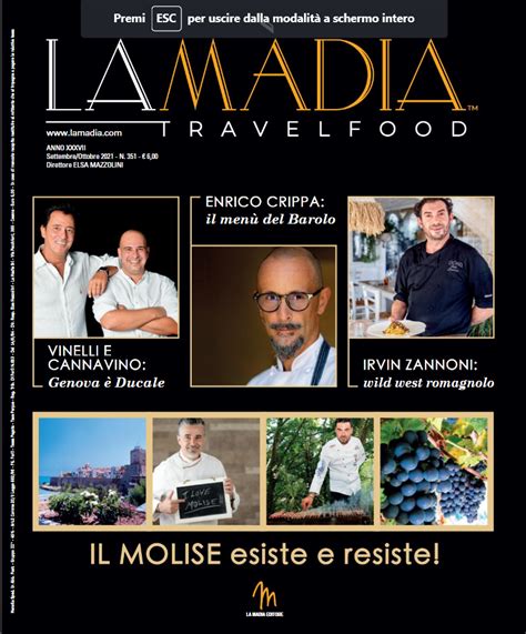 E Uscita La Madia Travelfood Di Settembre Ottobre 2021