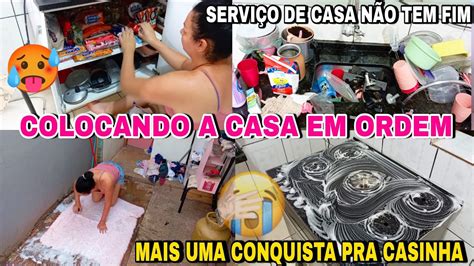 COLOCANDO A CASA EM ORDEMLIMPEZA E ORGANIZAÇÃO NA CASA TODANEM