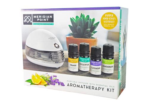 AROMATHERAPY KIT WITH 4 OILS