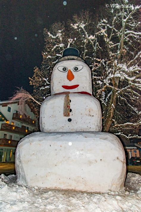 Riesen Schneemann Eine Fotogalerie Aus Wagrain Auf Wagrain Info