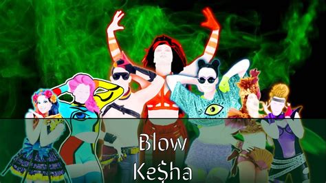 Just Dance Ke Ha Blow Mashup Youtube